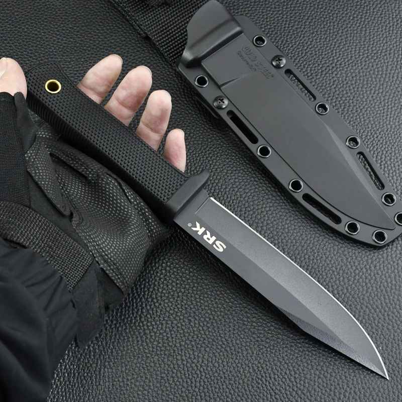 Bushcraft Knife Fixed - SKR Lama fissa dritta RN Fibra