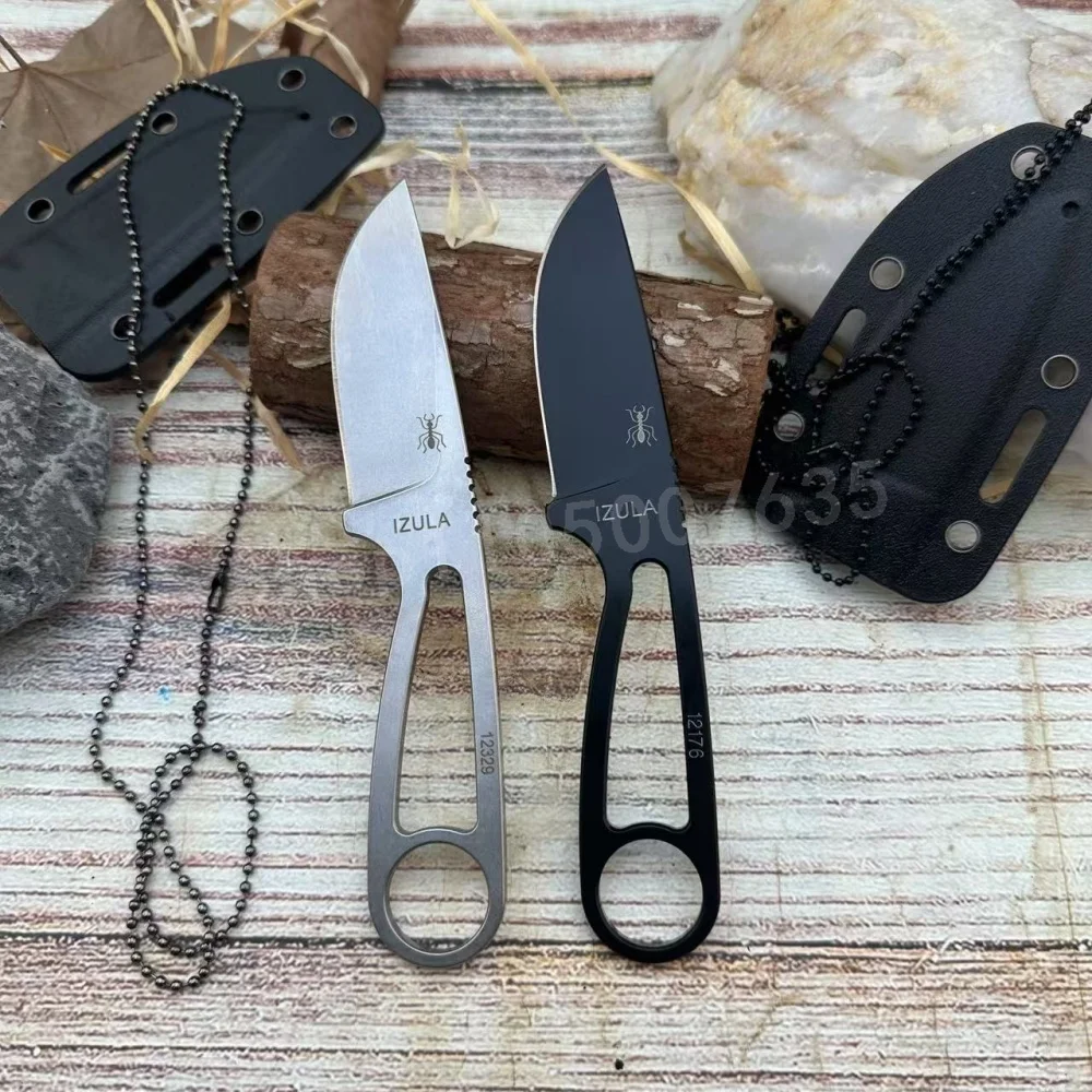 IZULA Coltello dritto ad alta  - Bushcraft Knife Fixed recensione e prezzo