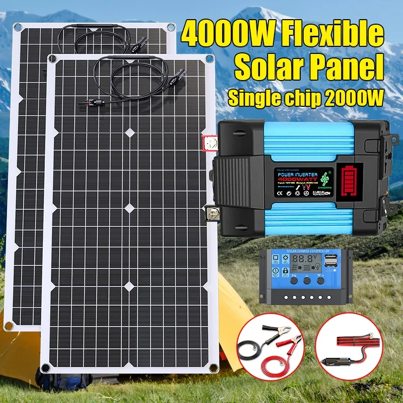 Kit pannello solare da 4000 W  - Solar Emergency Charger recensione e prezzo